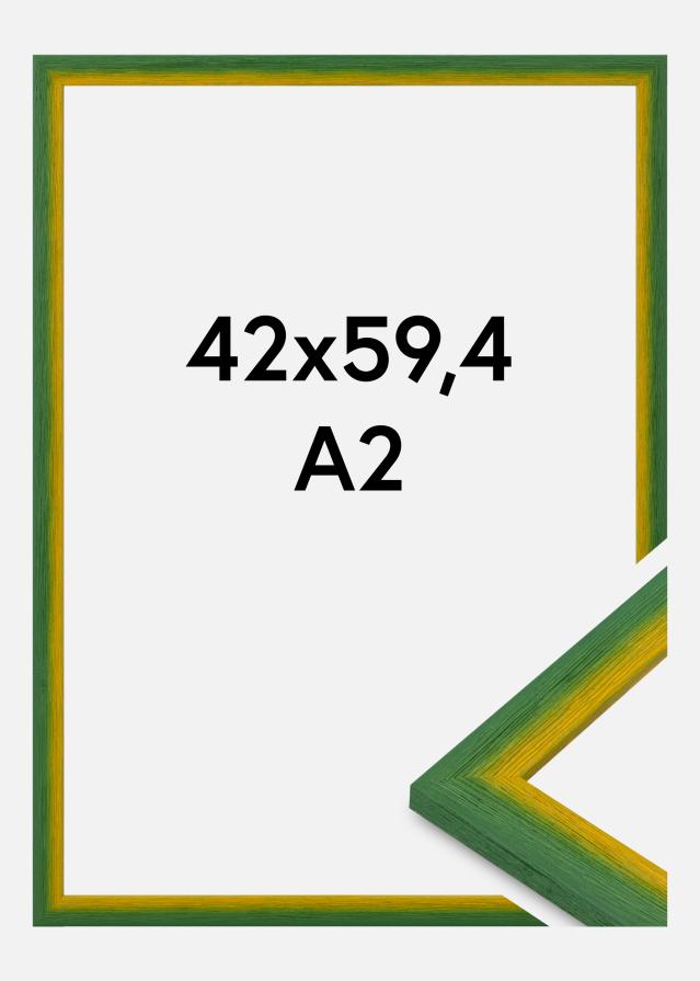 Raam Cornwall Akrüülklaas Roheline 42x59.4 cm (A2)