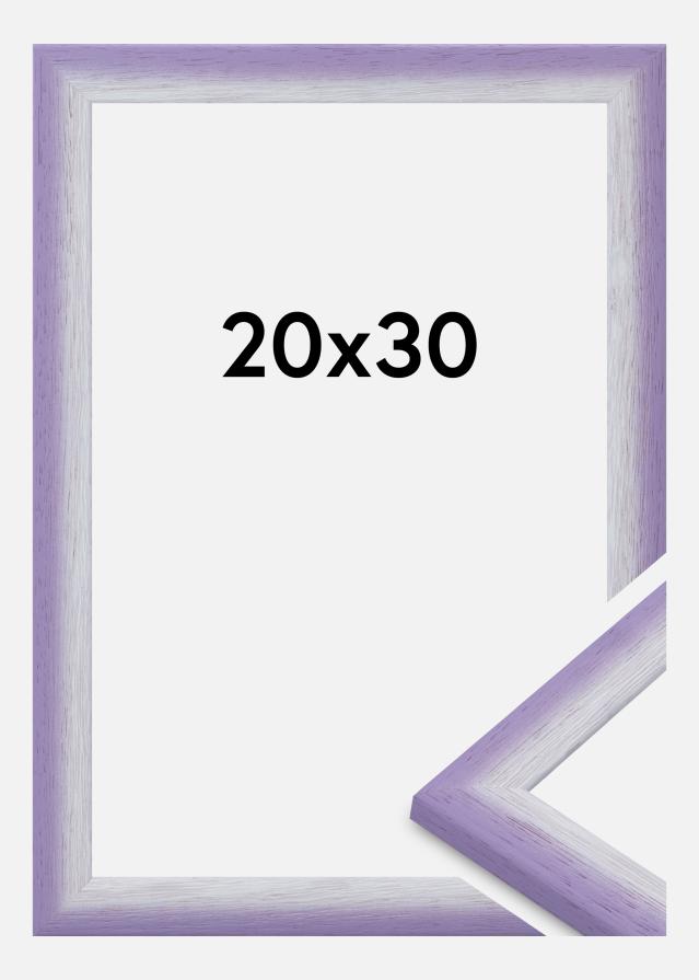 Raam Cornwall Akrüülklaas Hele lilla 20x30 cm