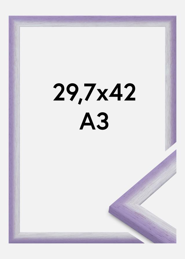 Raam Cornwall Akrüülklaas Hele lilla 29,7x42 cm (A3)