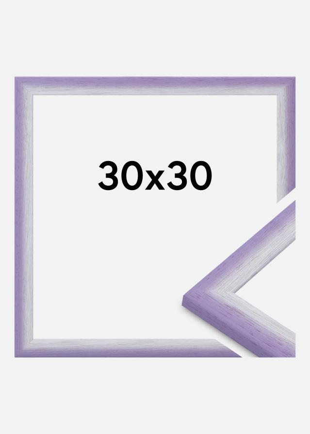 Raam Cornwall Akrüülklaas Hele lilla 30x30 cm