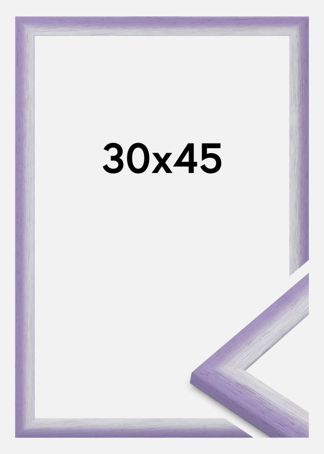 Raam Cornwall Akrüülklaas Hele lilla 30x45 cm