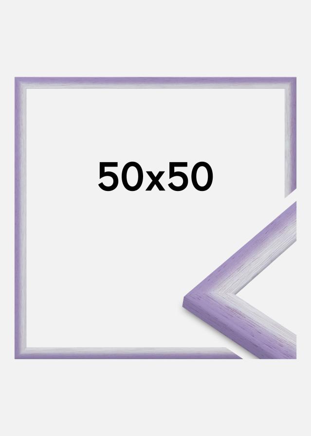Raam Cornwall Akrüülklaas Hele lilla 50x50 cm