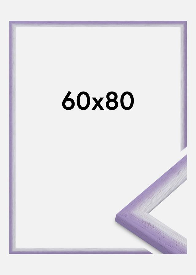 Raam Cornwall Akrüülklaas Hele lilla 60x80 cm