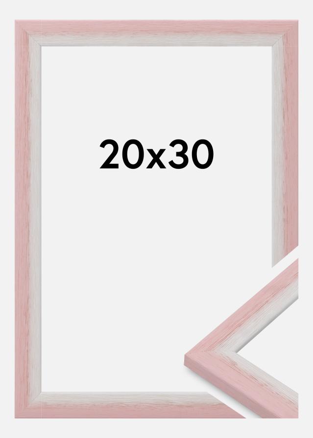 Raam Cornwall Akrüülklaas Roosa 20x30 cm