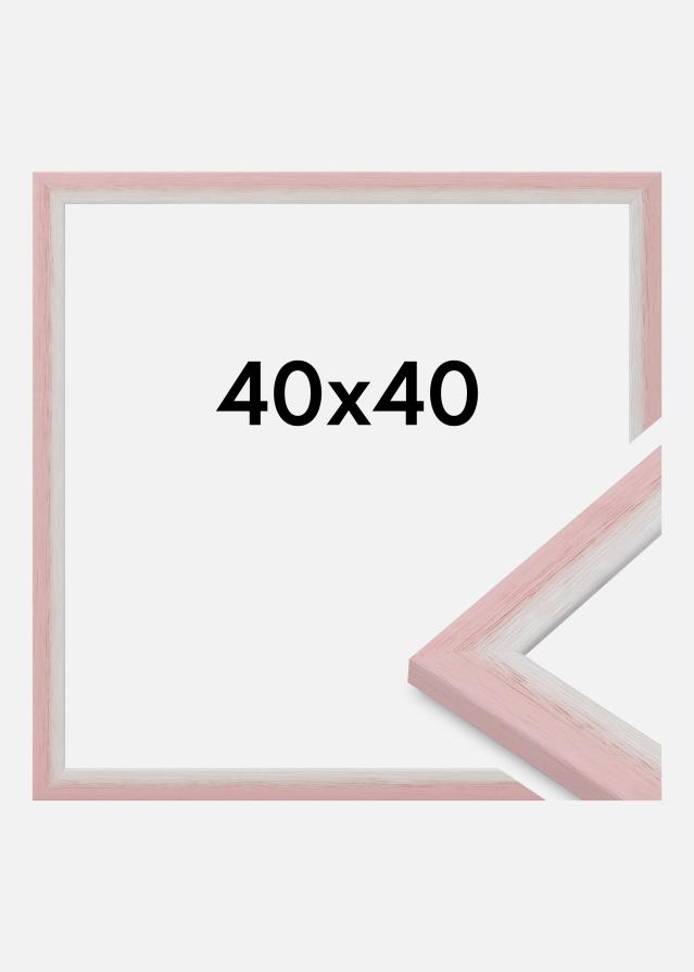 Raam Cornwall Akrüülklaas Roosa 40x40 cm