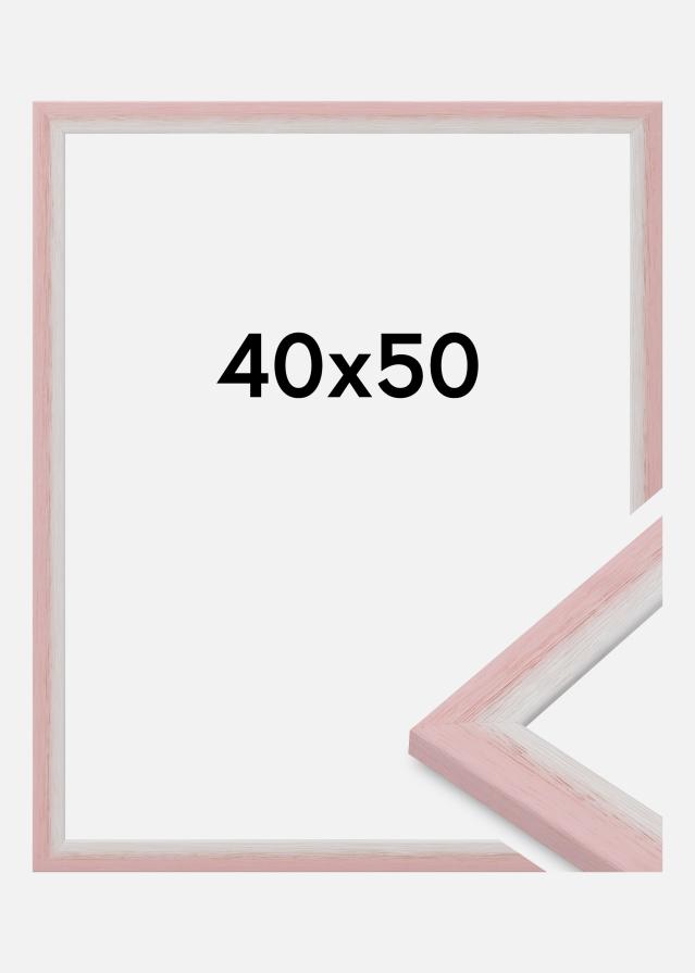 Raam Cornwall Akrüülklaas Roosa 40x50 cm