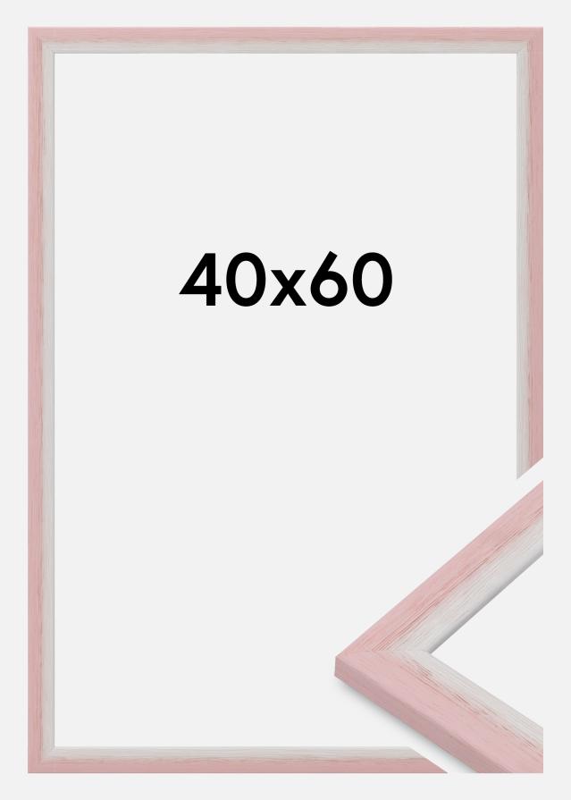 Raam Cornwall Akrüülklaas Roosa 40x60 cm