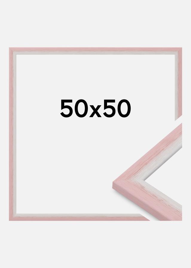 Raam Cornwall Akrüülklaas Roosa 50x50 cm
