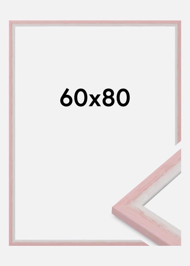 Raam Cornwall Akrüülklaas Roosa 60x80 cm