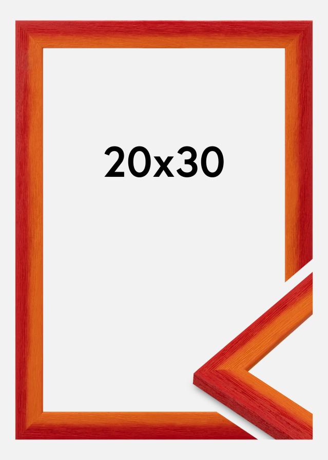 Raam Cornwall Akrüülklaas Punane 20x30 cm