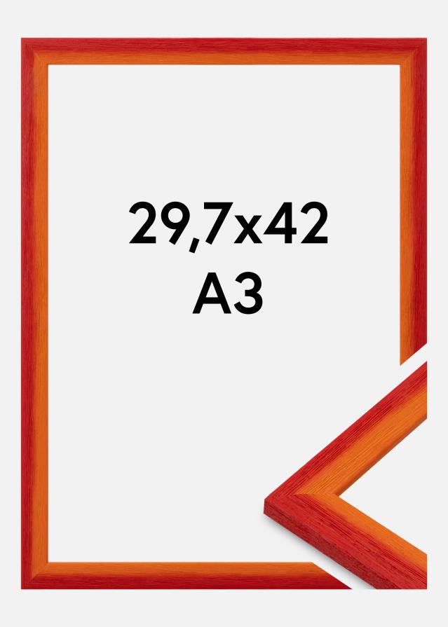 Raam Cornwall Akrüülklaas Punane 29,7x42 cm (A3)