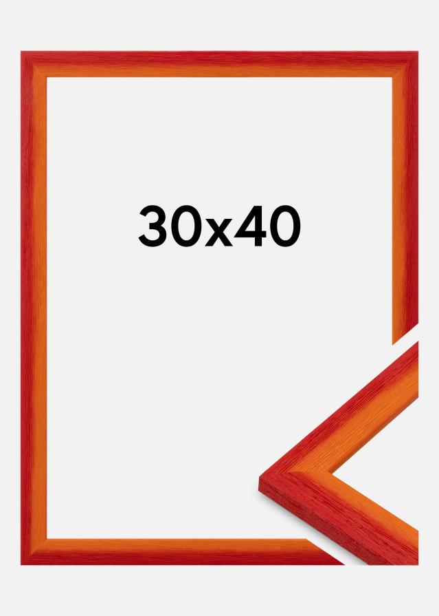 Raam Cornwall Akrüülklaas Punane 30x40 cm