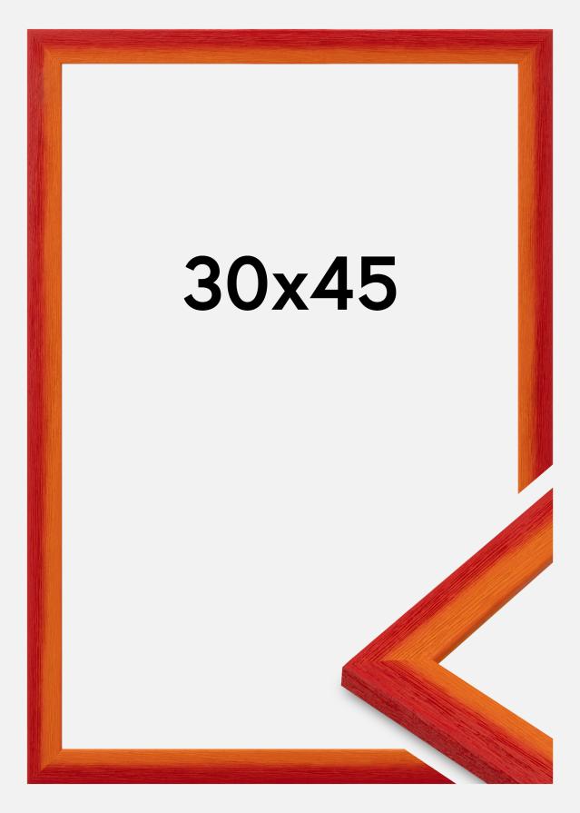 Raam Cornwall Akrüülklaas Punane 30x45 cm