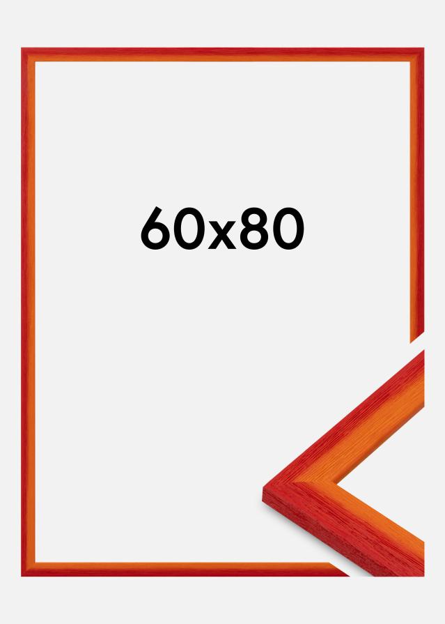 Raam Cornwall Akrüülklaas Punane 60x80 cm