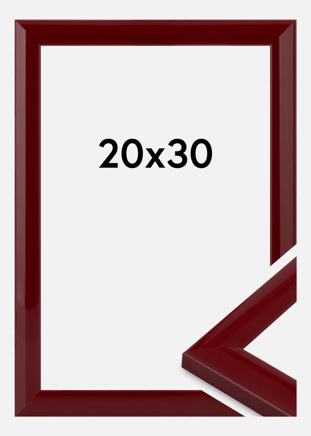 Raam Dorset Akrüülklaas Tumepunane 20x30 cm