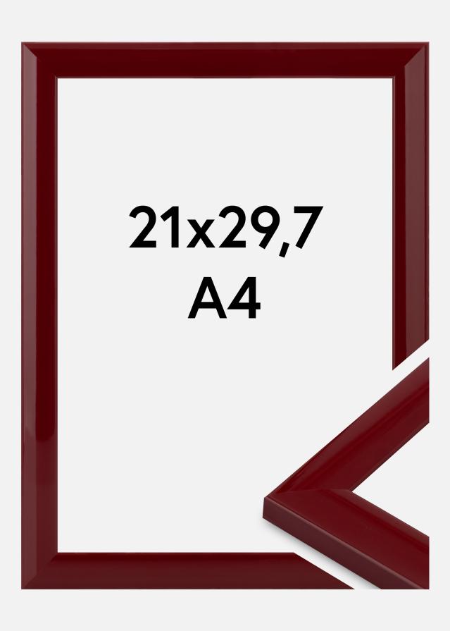 Raam Dorset Akrüülklaas Tumepunane 21x29,7 cm (A4)