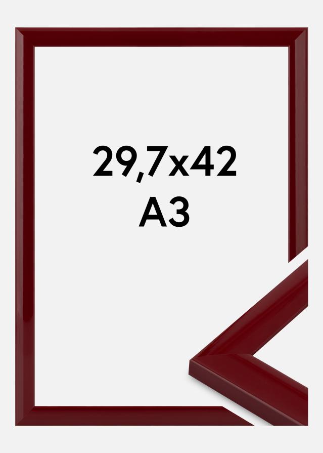 Raam Dorset Akrüülklaas Tumedapunane 29,7x42 cm (A3)