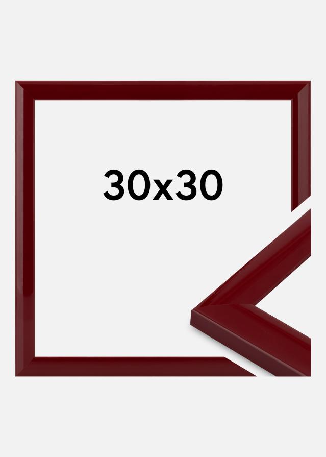 Raam Dorset Akrüülklaas Tumepunane 30x30 cm