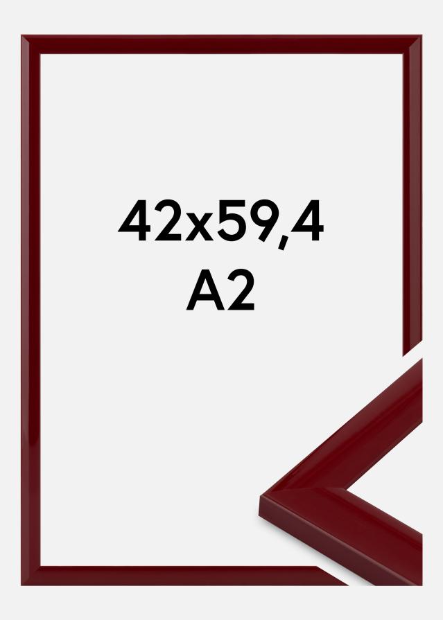 Raam Dorset Akrüülklaas Tumepunane 42x59,4 cm (A2)