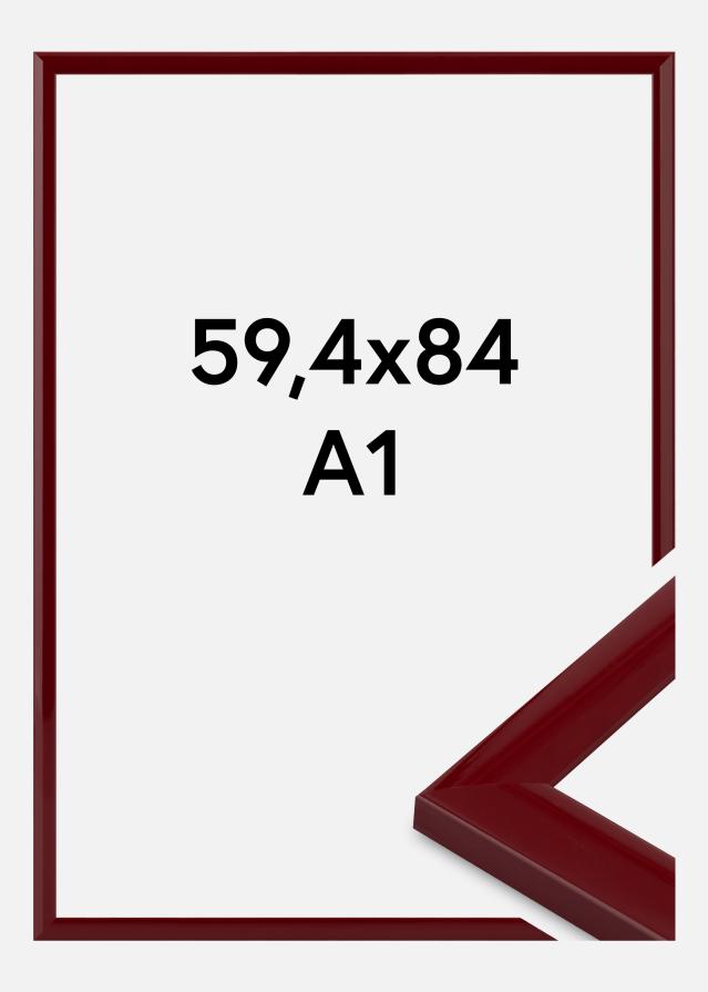 Raam Dorset Akrüülklaas Tumepunane 59.4x84 cm (A1)