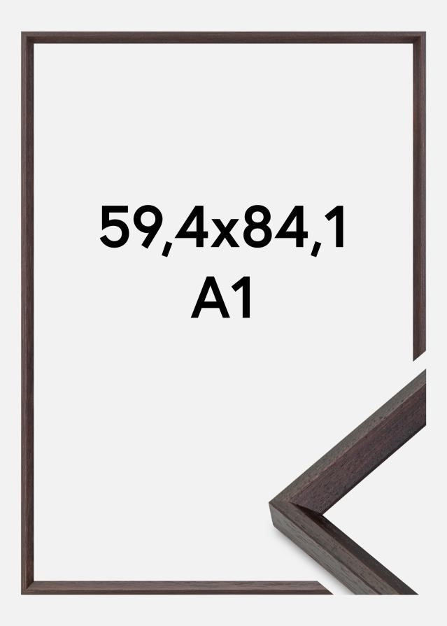 Raam Globe Akruulklaas Espresso 59,4x84,1 cm (A1)