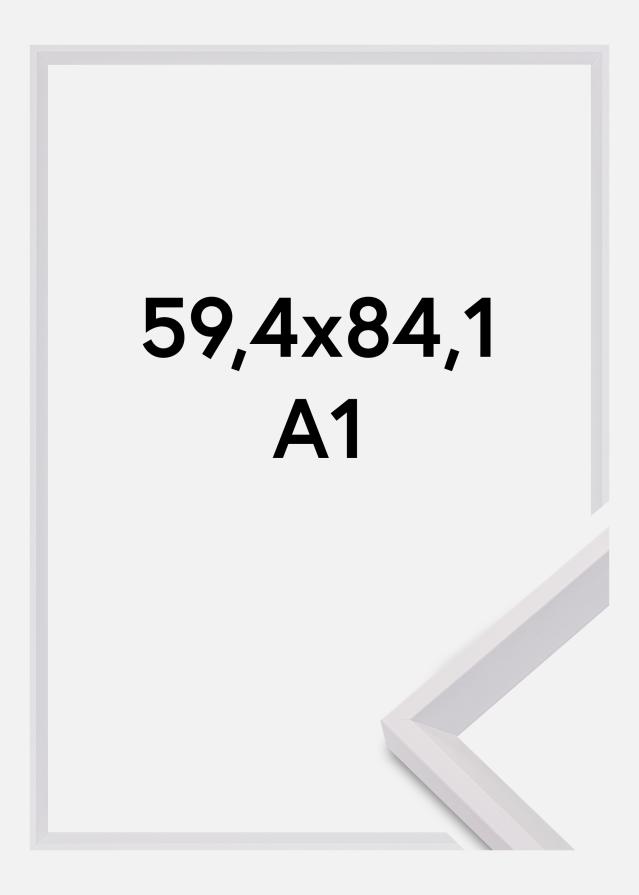 Raam Globe Akruulklaas valge 59,4x84,1 cm (A1)
