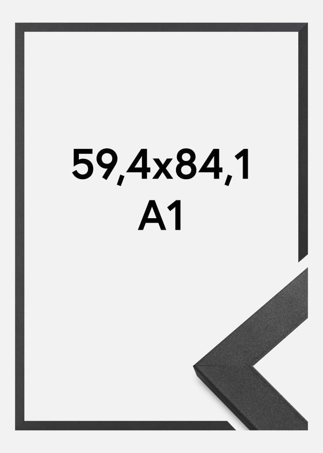 Raam Graphite Wood Akruulklaas 59,4x84,1 cm (A1)