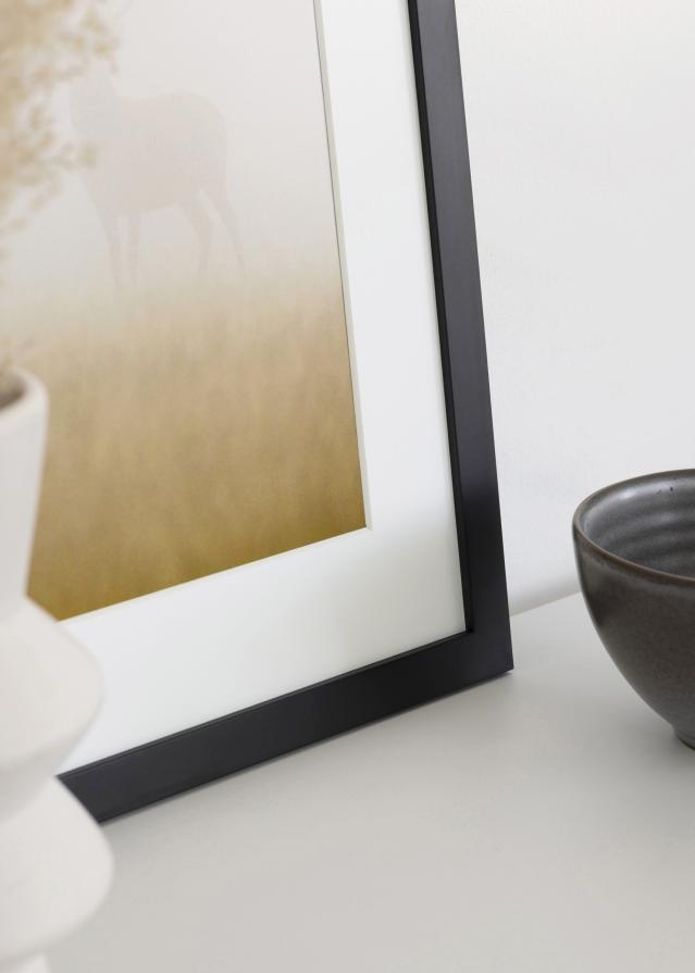 Raam Jämtland Akruulklaas Must 7x9 cm