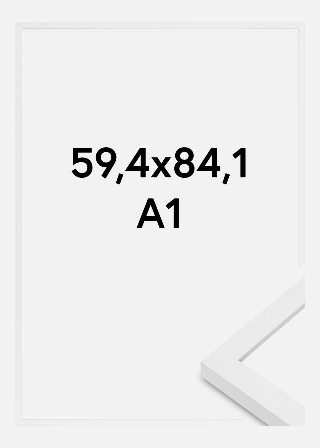 Raam Modern Akruulklaas valge 59.4x84 cm (A1)