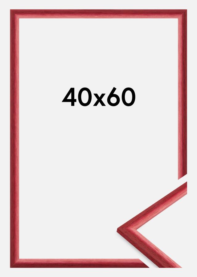 Raam Cornwall Akrüülklaas Tumepunane 40x60 cm