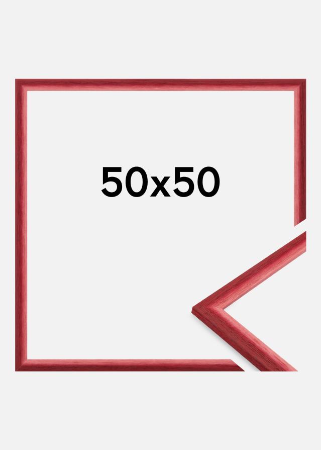 Raam Cornwall Akrüülklaas Tumepunane 50x50 cm