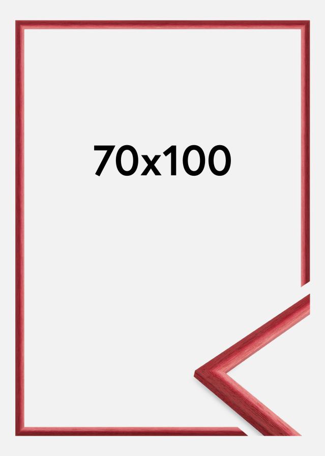 Raam Cornwall Akrüülklaas Tumepunane 70x100 cm