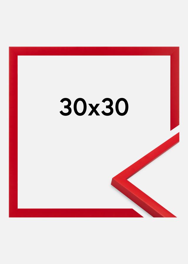 Raam Kent Akrüülklaas Punane 30x30 cm