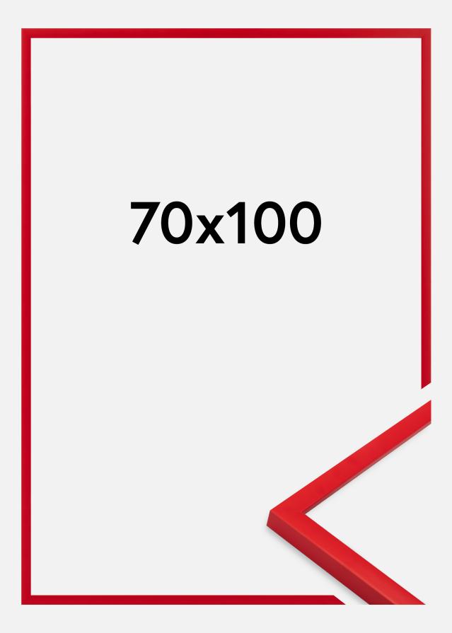 Raam Kent Akrüülklaas Punane 70x100 cm