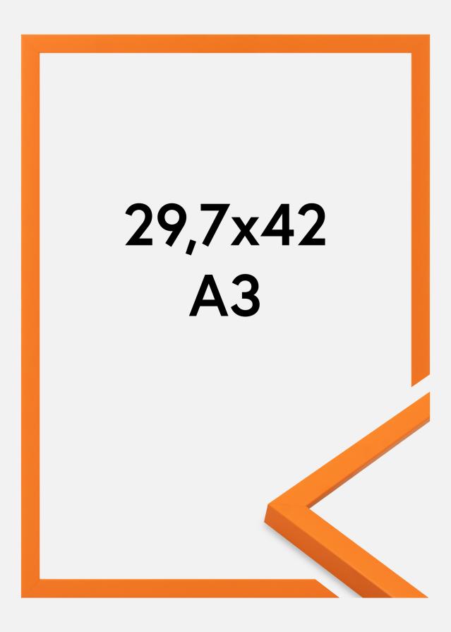 Raam Kent Akrüülklaas Oranž 29,7x42 cm (A3)