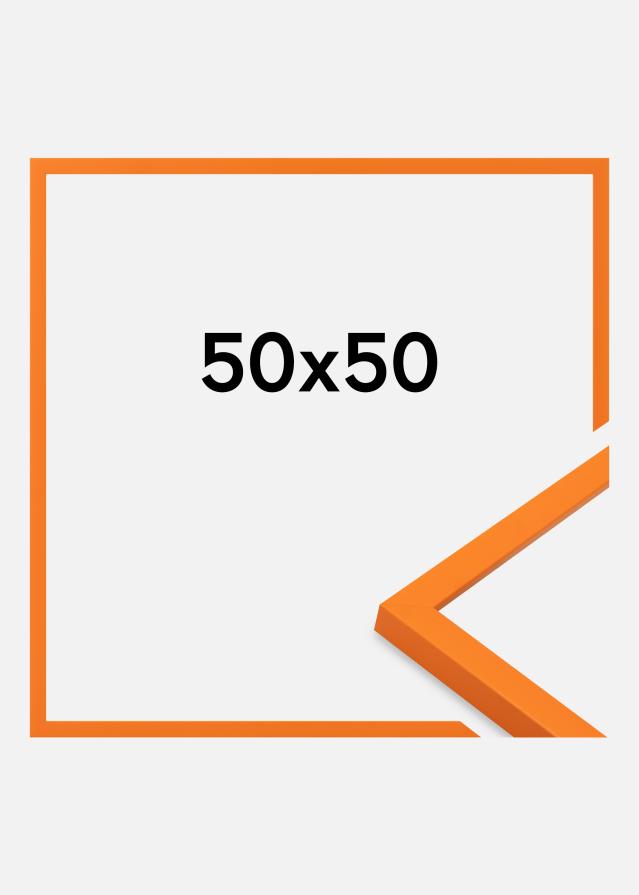 Raam Kent Akrüülklaas Oranž 50x50 cm