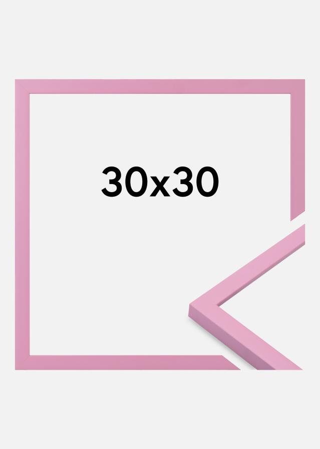 Raam Kent Akrüülklaas Roosa 30x30 cm