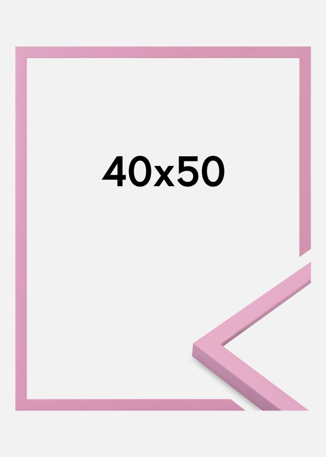 Raam Kent Akrüülklaas Roosa 40x50 cm