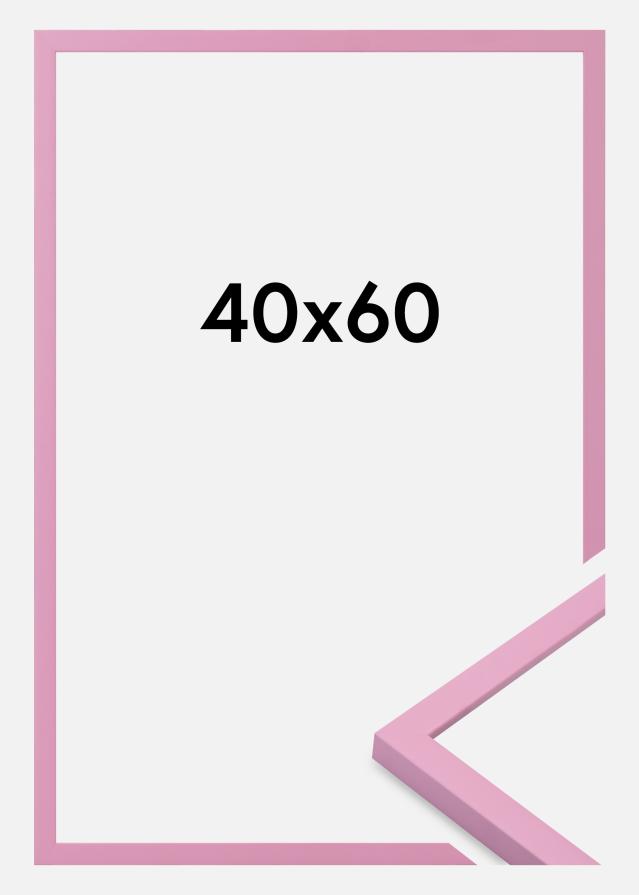 Raam Kent Akrüülklaas Roosa 40x60 cm