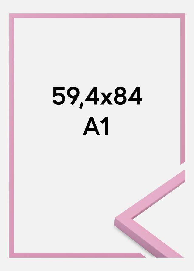 Raam Kent Akrüülklaas Roosa 59.4x84 cm (A1)