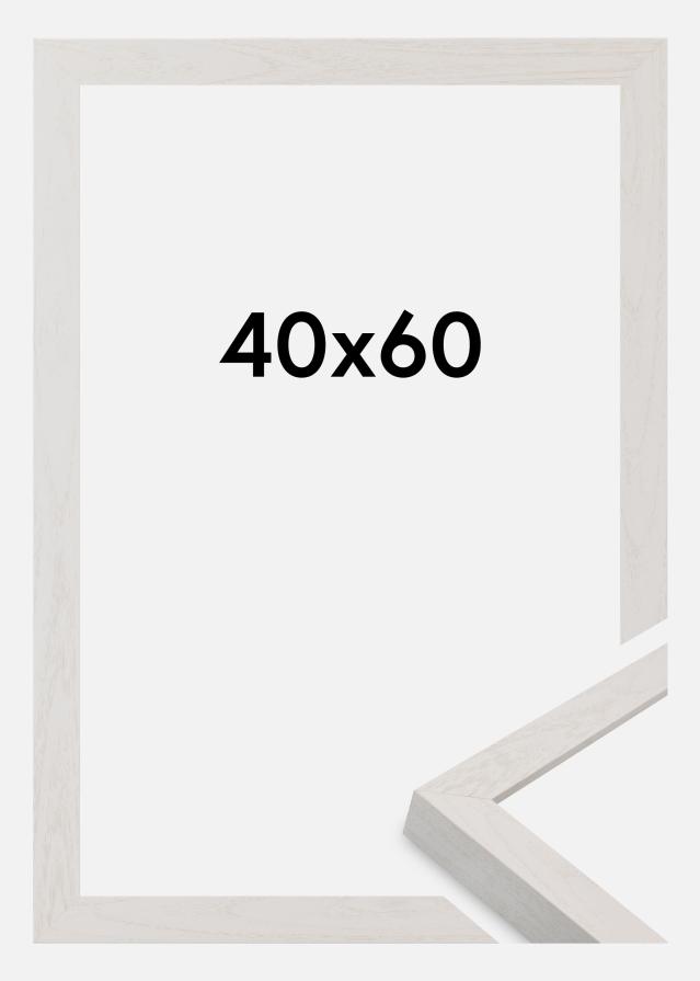 Raam Wells Akrüülklaas Valge 40x60 cm