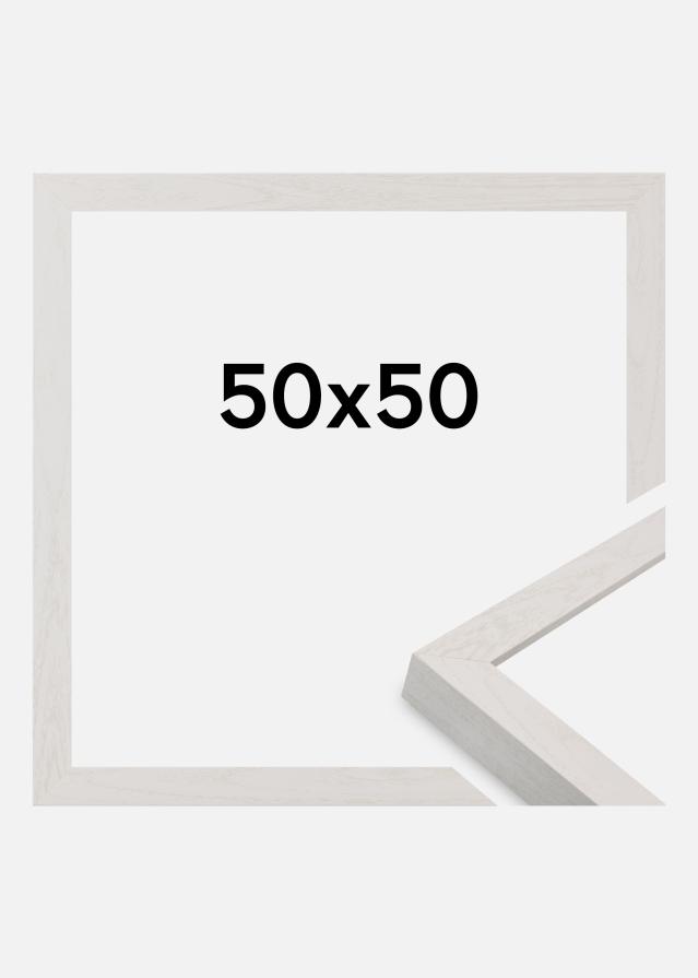 Raam Wells Akrüülklaas Valge 50x50 cm