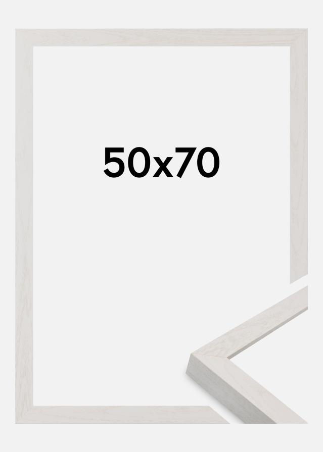 Raam Wells Akrüülklaas Valge 50x70 cm