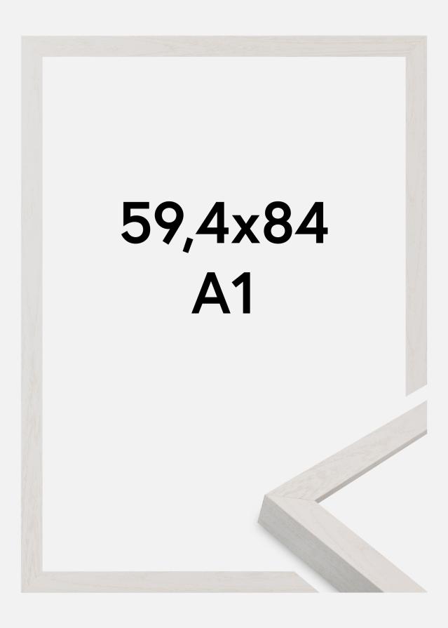 Raam Wells Akrüülklaas Valge 59.4x84 cm (A1)