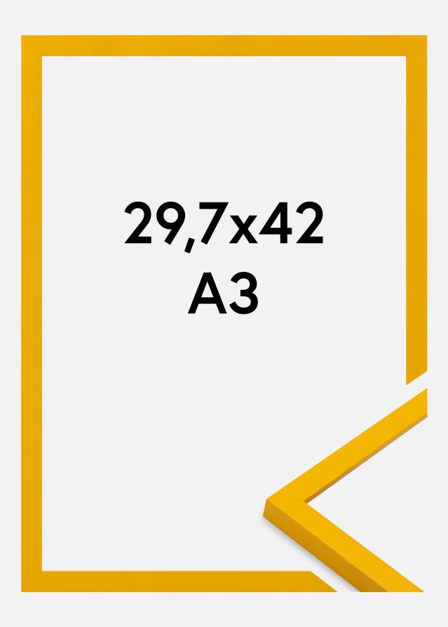 Raam Kent Akrüülklaas Kuld 29.7x42 cm (A3)