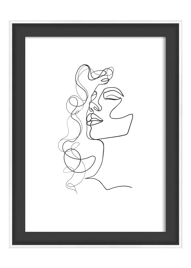 Raam Silhouette Must 13x18 cm