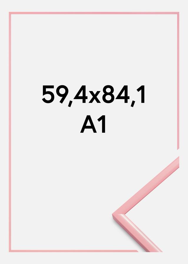 Raam New Lifestyle Akruulklaas roosa 59,4x84,1 cm (A1)