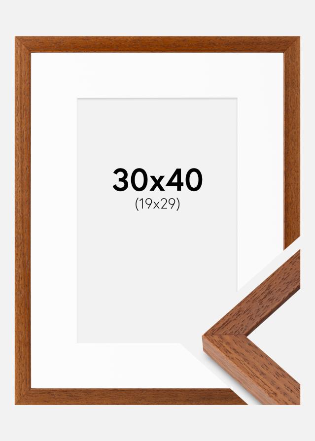 Raam Hermes Raamat 30x40 cm - paspartuu Valge 20x30 cm