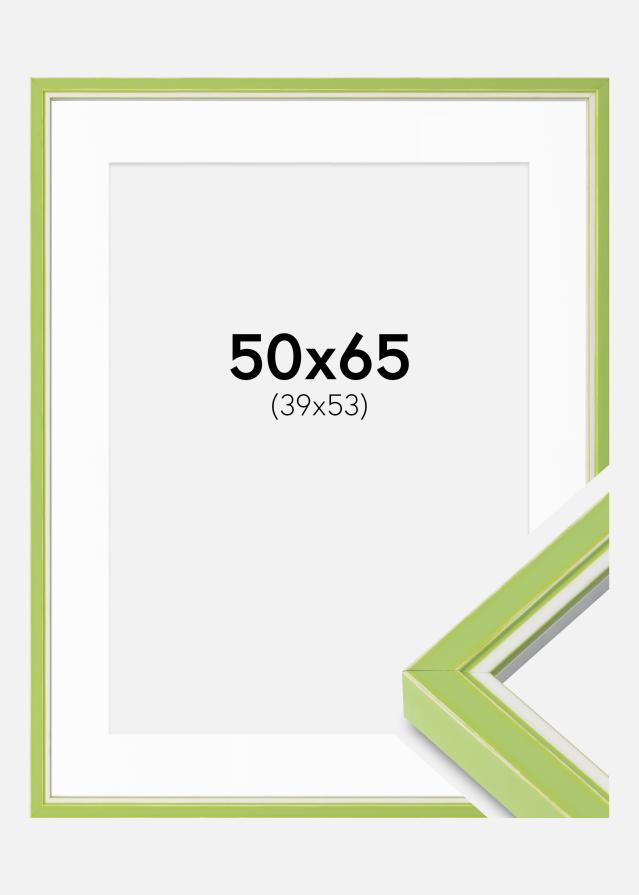 Raam Diana Heleroheline 50x65 cm - paspartuu Valge 40x54 cm