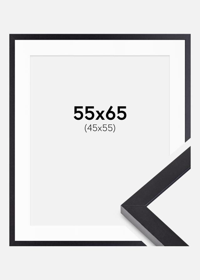 Raami Selection Must 55x65 cm - paspartuu Valge 46x56 cm